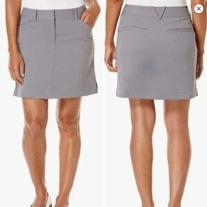 Callaway Opti- Dry Gray Golf Skort Size M Sport Athletic Active Wear Casual